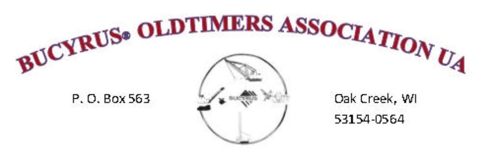 Bucyrus Oldtimers Association UA